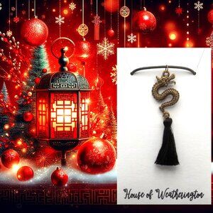 Handcrafted Asian Dragon Necklace